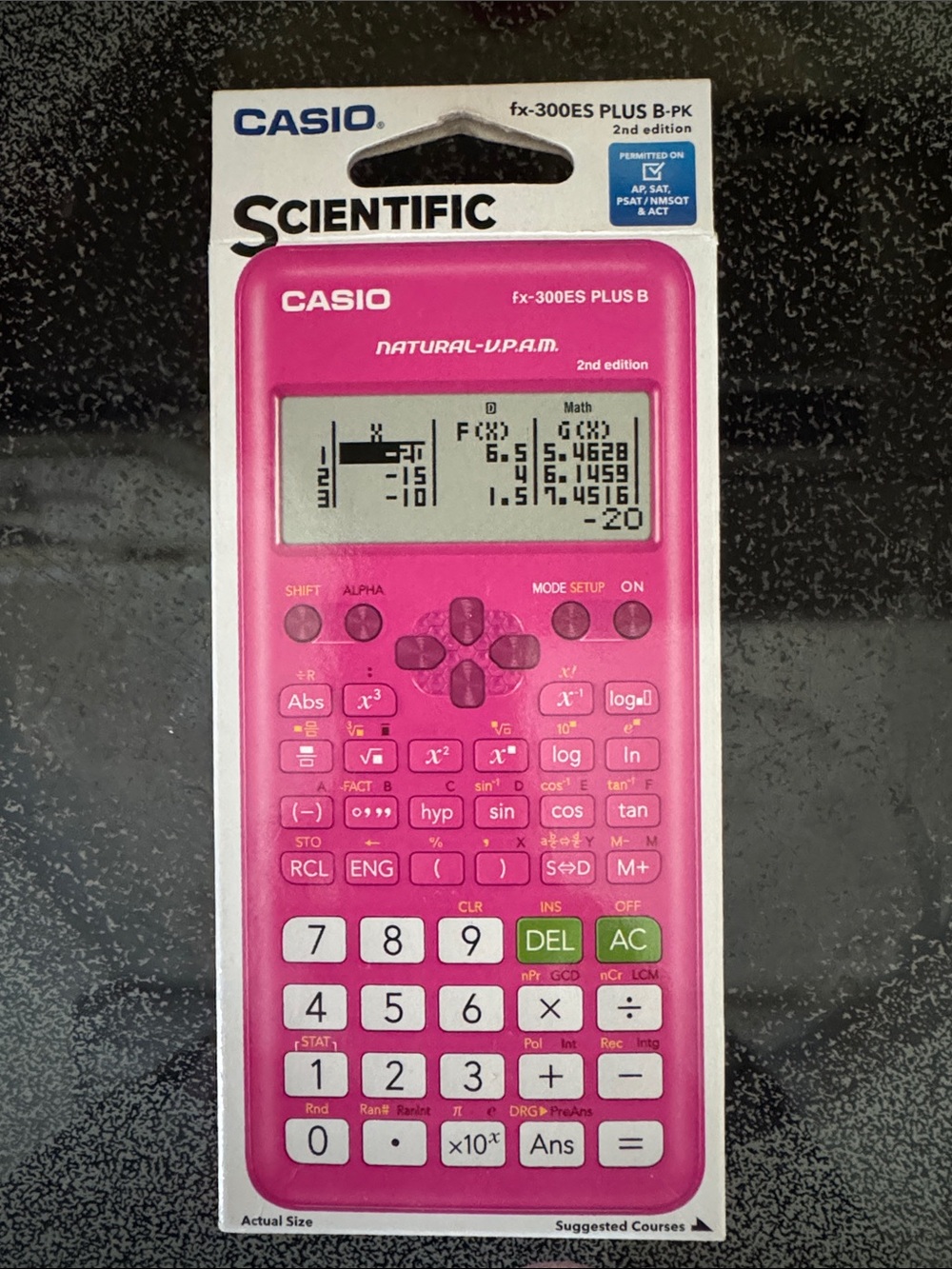 CASIO calculator advanced math